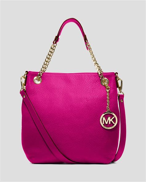 michael kors jet set fuschia purse|Michael Kors jet set crossbody.